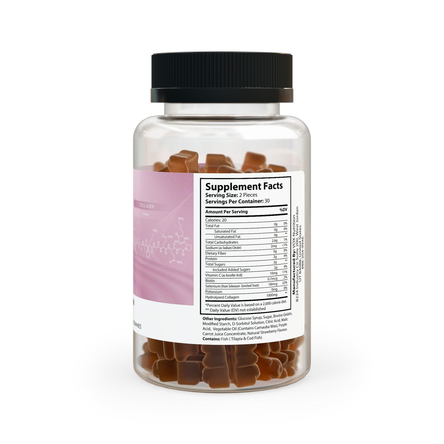 Collagen Gummies (60 Gummies)