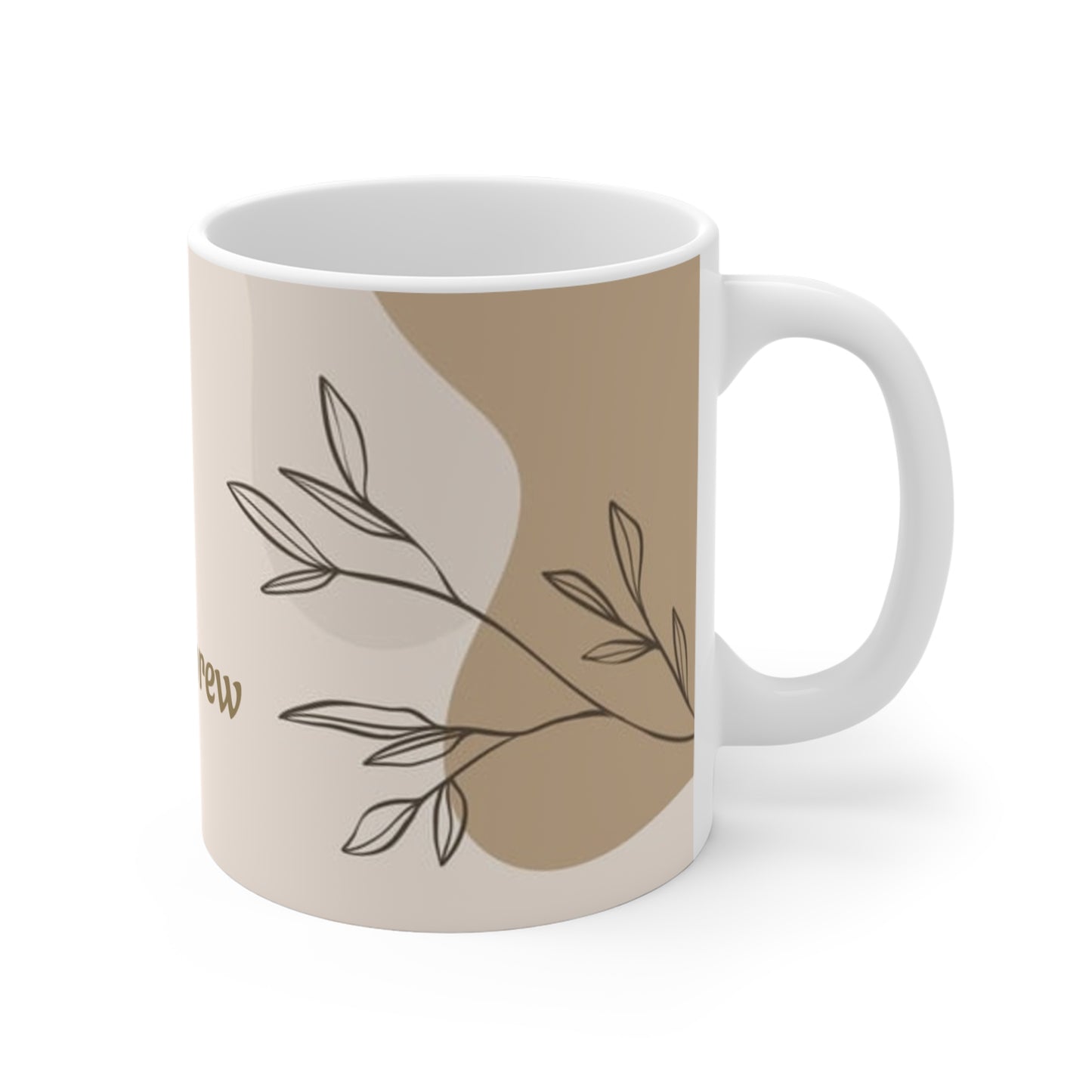 Inspirational Coffee Mug, Take a Break Quote Mug, Relaxation Gift, Cute Ceramic Cup, Coffee Lover's Essential