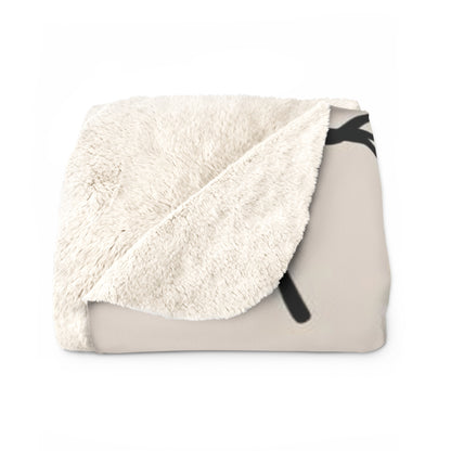 Stylish Sherpa Fleece Blanket with Bow Print, Cozy Gift for Home, Ideal for Birthdays, Weddings, Holidays, Decorative Throw, Comfort