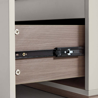 Modern Grey Coffee Table & Side Table Set
